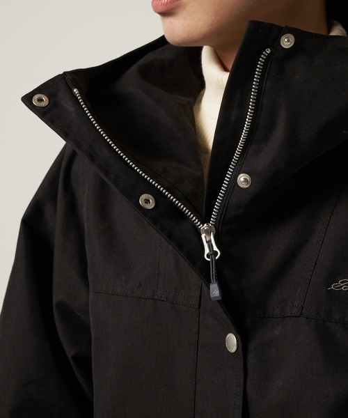 Eddie Bauer（エディーバウアー）の「ポート タウンセンド トレンチ（トレンチコート・レディース・ブラック/グレイッシュブルー/ベージュ・S/M/L/XL）」の14枚目の写真