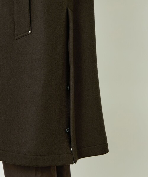 MACKINTOSH PHILOSOPHY（ﾏｯｷﾝﾄｯｼｭ ﾌｨﾛｿﾌｨｰ）の「GREY LABEL 【COSWAY(コズウェイ)】（ステンカラーコート・レディース・ダークネイビー/ブラウン系その他4・2/6）」の10枚目の写真