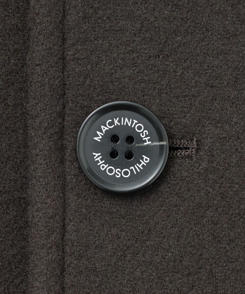 MACKINTOSH PHILOSOPHY（ﾏｯｷﾝﾄｯｼｭ ﾌｨﾛｿﾌｨｰ）の「GREY LABEL 【COSWAY(コズウェイ)】（ステンカラーコート・レディース・ダークネイビー/ブラウン系その他4・2/6）」の11枚目の写真