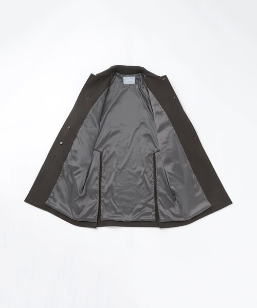 MACKINTOSH PHILOSOPHY（ﾏｯｷﾝﾄｯｼｭ ﾌｨﾛｿﾌｨｰ）の「GREY LABEL 【COSWAY(コズウェイ)】（ステンカラーコート・レディース・ダークネイビー/ブラウン系その他4・2/6）」の12枚目の写真