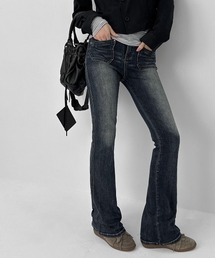 BLACKUP デニム フレアパンツ BLACKUP｜ブラックアップのデニムパンツ（フレア・ブーツカット