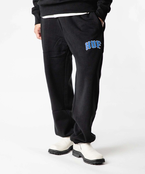 HUF(ハフ)の「HUF ARCH FLEECE PANT ハフ アーク フリース スウェットパンツ(スウェットパンツ・メンズ・ブラック・SMALL/MEDIUM/LARGE/X-LARGE)」の13枚目の写真