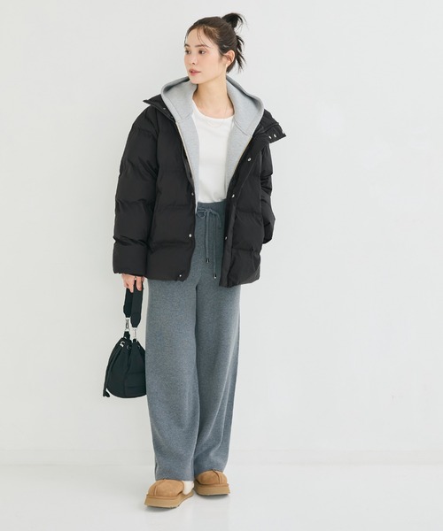 coca(coca)(コカ)の「ユニセックス中綿アウター(その他アウター・レディース・ブラック・M/L/S)」の4枚目の写真