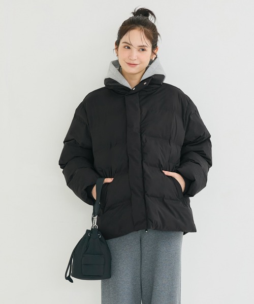 coca(coca)(コカ)の「ユニセックス中綿アウター(その他アウター・レディース・ブラック・M/L/S)」の7枚目の写真