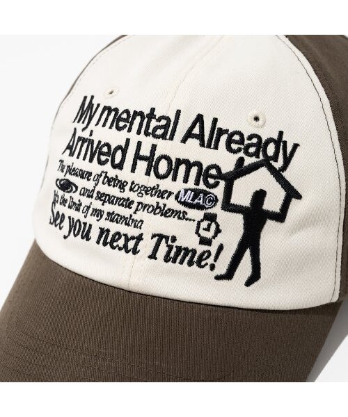 Millo Archive（ミロ アーカイブ）の「ホームメンタリティボールキャップ [ブラウン]（キャップ・レディース・その他・FREE）」の4枚目の写真