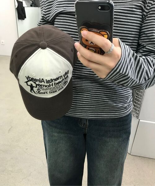 Millo Archive（ミロ アーカイブ）の「ホームメンタリティボールキャップ [ブラウン]（キャップ・レディース・その他・FREE）」の8枚目の写真