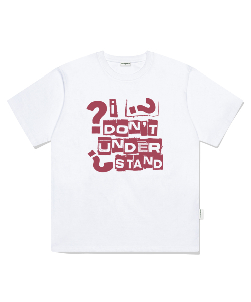 ESCAPEFROM（エスケープフロム）の「ピンクマネーアンダースタンドプリントオーバーフィット半袖ホワイト（Tシャツ/カットソー・レディース・その他・SMALL/MEDIUM/LARGE）」の2枚目の写真
