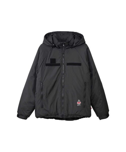 VIXEN GIRLワッペン フーデッドブルゾン（ミリタリージャケット