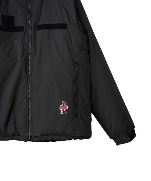 VIXEN GIRLワッペン フーデッドブルゾン（ミリタリージャケット