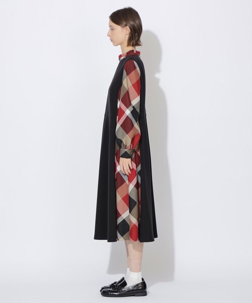 新品未使用✨ブルーレーベルクレストブリッジ ストレッチポンチワンピース BLUE LABEL CRESTBRIDGE（ブルーレーベルクレストブリッジ）の「【WEB