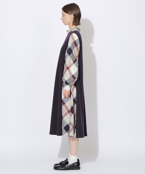 新品未使用✨ブルーレーベルクレストブリッジ ストレッチポンチワンピース BLUE LABEL CRESTBRIDGE（ブルーレーベルクレストブリッジ）の「【WEB