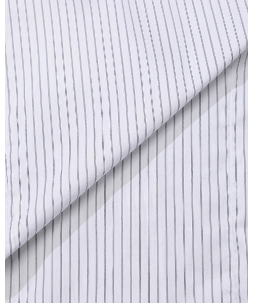 MOAA（モア）の「Stripe Gather Shirt (WHITE)（シャツ/ブラウス・レディース・その他・SMALL/MEDIUM）」の5枚目の写真
