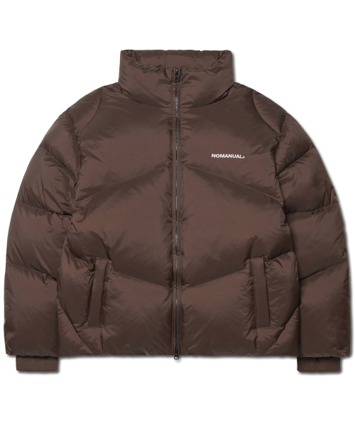 NOMANUAL（NOMANUAL）の「SKADI DUCK DOWN - DARK BROWN（ダウンジャケット/コート・レディース・その他・LARGE/X-LARGE/X-SMALL/SMALL/MEDIUM）」の2枚目の写真