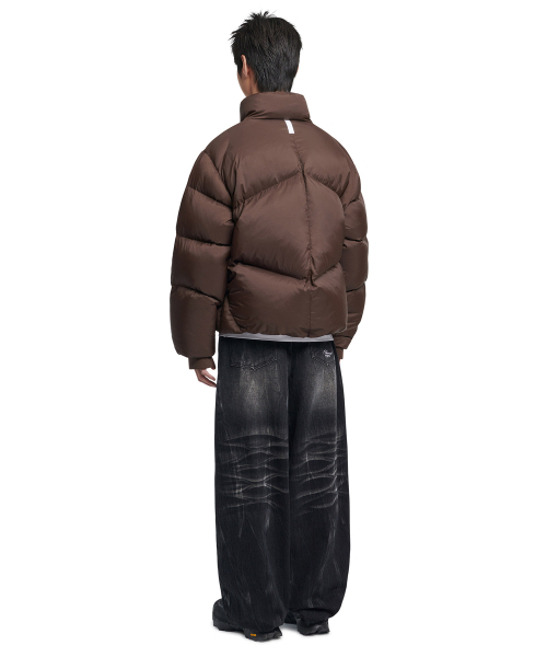 NOMANUAL（NOMANUAL）の「SKADI DUCK DOWN - DARK BROWN（ダウンジャケット/コート・レディース・その他・LARGE/X-LARGE/X-SMALL/SMALL/MEDIUM）」の5枚目の写真