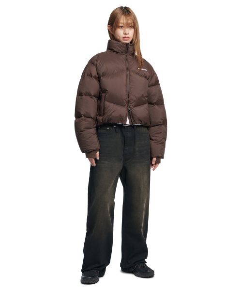 NOMANUAL（NOMANUAL）の「SKADI DUCK DOWN - DARK BROWN（ダウンジャケット/コート・レディース・その他・LARGE/X-LARGE/X-SMALL/SMALL/MEDIUM）」の6枚目の写真