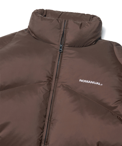 NOMANUAL（NOMANUAL）の「SKADI DUCK DOWN - DARK BROWN（ダウンジャケット/コート・レディース・その他・LARGE/X-LARGE/X-SMALL/SMALL/MEDIUM）」の7枚目の写真