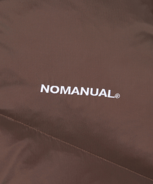 NOMANUAL（NOMANUAL）の「SKADI DUCK DOWN - DARK BROWN（ダウンジャケット/コート・レディース・その他・LARGE/X-LARGE/X-SMALL/SMALL/MEDIUM）」の8枚目の写真