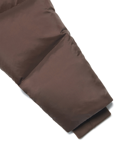 NOMANUAL（NOMANUAL）の「SKADI DUCK DOWN - DARK BROWN（ダウンジャケット/コート・レディース・その他・LARGE/X-LARGE/X-SMALL/SMALL/MEDIUM）」の10枚目の写真