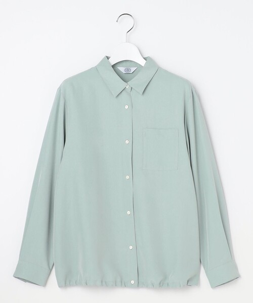 J.PRESS Ladies(J.プレス レディス)の「Springピーチ ブラウス(シャツ/ブラウス・レディース・ブラウン系/ライトグリーン系・XS)」の4枚目の写真