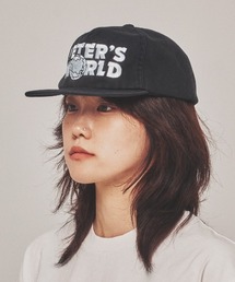 link lot（リンクロット）の「5-PANEL PETER'S WORLD CAP ファイブパネル ピーターズ ワールド ロゴキャップ（キャップ）」