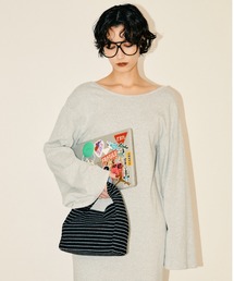 null.（ヌル）の「パイルミニバッグ（ハンドバッグ）」