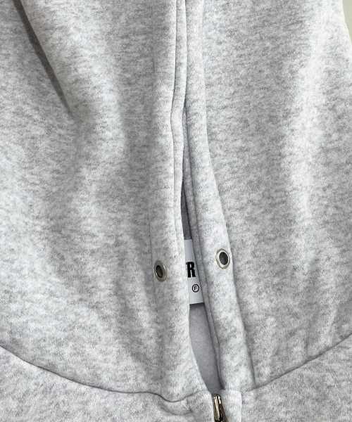 SK8ER ROCK(スケーターロック)の「Star Napping Sweat Hood Zip-Up ((white melange))(パーカー・レディース・その他・FREE)」の3枚目の写真