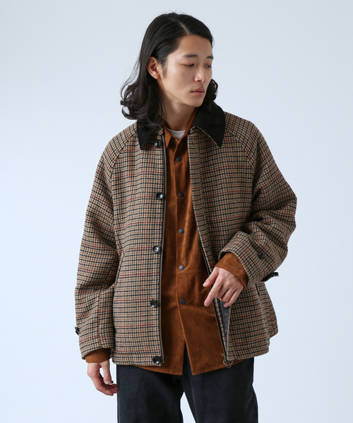 B.C STOCK（ベーセーストック）の「WOOL BLEND ハンティングブルゾン（ブルゾン・メンズ・ブラック/チョコ/ブラウン・MEDIUM/LARGE）」の3枚目の写真