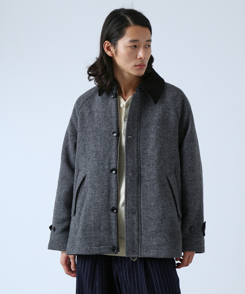 B.C STOCK（ベーセーストック）の「WOOL BLEND ハンティングブルゾン（ブルゾン・メンズ・ブラック/チョコ/ブラウン・MEDIUM/LARGE）」の5枚目の写真
