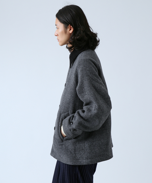 B.C STOCK（ベーセーストック）の「WOOL BLEND ハンティングブルゾン（ブルゾン・メンズ・ブラック/チョコ/ブラウン・MEDIUM/LARGE）」の6枚目の写真