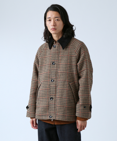 B.C STOCK（ベーセーストック）の「WOOL BLEND ハンティングブルゾン（ブルゾン・メンズ・ブラック/チョコ/ブラウン・MEDIUM/LARGE）」の9枚目の写真