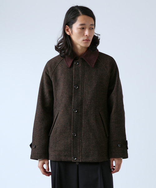 B.C STOCK（ベーセーストック）の「WOOL BLEND ハンティングブルゾン（ブルゾン・メンズ・ブラック/チョコ/ブラウン・MEDIUM/LARGE）」の13枚目の写真