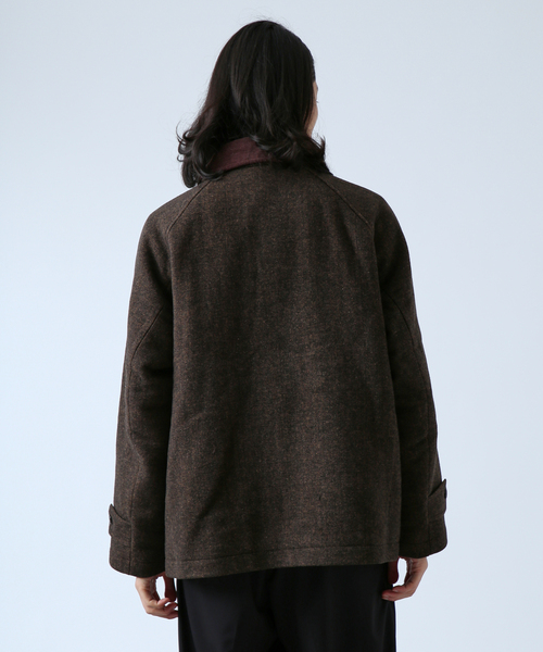 B.C STOCK（ベーセーストック）の「WOOL BLEND ハンティングブルゾン（ブルゾン・メンズ・ブラック/チョコ/ブラウン・MEDIUM/LARGE）」の15枚目の写真