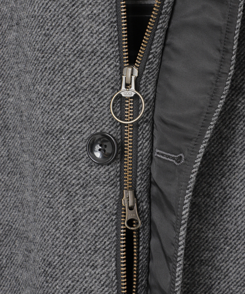 B.C STOCK（ベーセーストック）の「WOOL BLEND ハンティングブルゾン（ブルゾン・メンズ・ブラック/チョコ/ブラウン・MEDIUM/LARGE）」の20枚目の写真