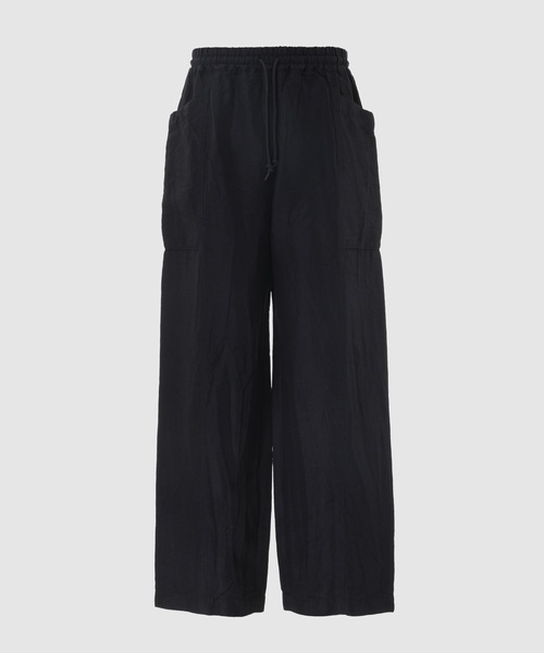 COMME des GARCONS HOMME（コム デ ギャルソン・オム）の「ESTEL LINEN GARMENT DYE EASY PANTS（その他パンツ・メンズ・ネイビー/ブラック・S/M/XS/L）」の2枚目の写真
