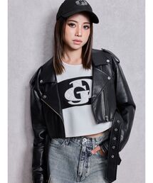 GYDA｜ジェイダのジャケット/アウター（合成皮革/人工皮革）通販