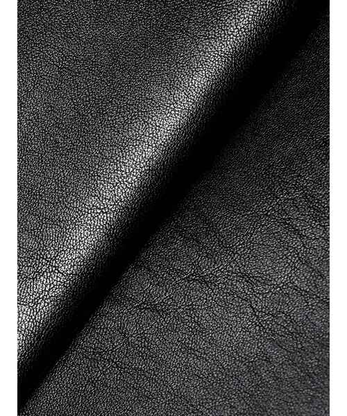 GYDA（ジェイダ）の「Fake leather shortジャケット（ライダースジャケット・レディース・ブラウン/ブラック・FREE）」の20枚目の写真