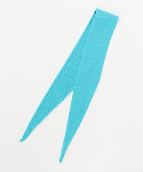 JOURNAL STANDARD relume（ジャーナルスタンダード　レリューム）の「【PURE CASHMERE】NYC Mini Scarf（その他小物・レディース・サックスブルー/グリーン/ピンク/オレンジ・FREE）」の2枚目の写真