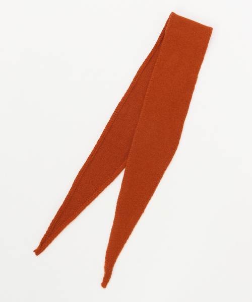 JOURNAL STANDARD relume（ジャーナルスタンダード　レリューム）の「【PURE CASHMERE】NYC Mini Scarf（その他小物・レディース・サックスブルー/グリーン/ピンク/オレンジ・FREE）」の4枚目の写真