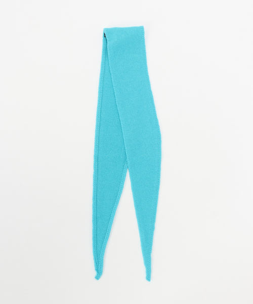 JOURNAL STANDARD relume（ジャーナルスタンダード　レリューム）の「【PURE CASHMERE】NYC Mini Scarf（その他小物・レディース・サックスブルー/グリーン/ピンク/オレンジ・FREE）」の5枚目の写真