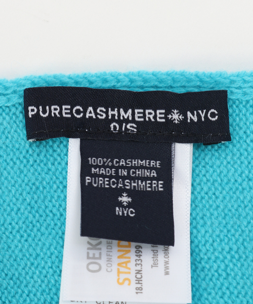 JOURNAL STANDARD relume（ジャーナルスタンダード　レリューム）の「【PURE CASHMERE】NYC Mini Scarf（その他小物・レディース・サックスブルー/グリーン/ピンク/オレンジ・FREE）」の6枚目の写真