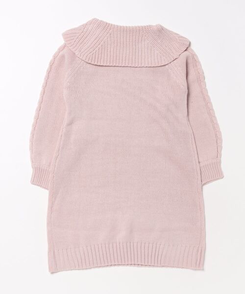 axes femme（アクシーズファム）の「Ｗリボンニットチュニックワンピース（ワンピース・キッズ・キナリ/ピンク・LARGE/MEDIUM/X-LARGE）」の21枚目の写真