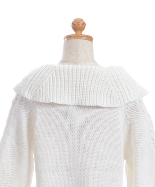 axes femme（アクシーズファム）の「Ｗリボンニットチュニックワンピース（ワンピース・キッズ・キナリ/ピンク・LARGE/MEDIUM/X-LARGE）」の9枚目の写真