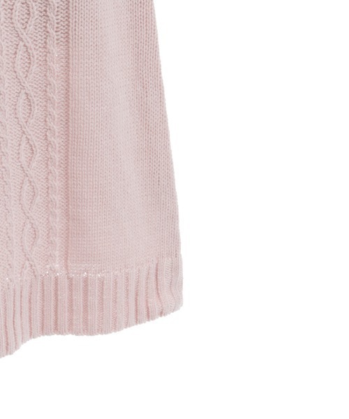 axes femme（アクシーズファム）の「Ｗリボンニットチュニックワンピース（ワンピース・キッズ・キナリ/ピンク・LARGE/MEDIUM/X-LARGE）」の16枚目の写真