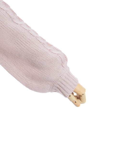 axes femme（アクシーズファム）の「Ｗリボンニットチュニックワンピース（ワンピース・キッズ・キナリ/ピンク・LARGE/MEDIUM/X-LARGE）」の19枚目の写真