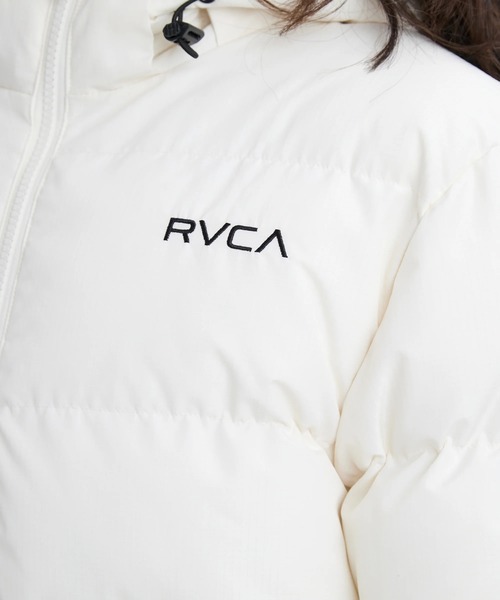 RVCA(ルーカ)の「RVCA レディース BALANCE PUFFER HD JACKET ジャケット 【2025年秋冬モデル】(ブルゾン・レディース・ブラック/サックスブルー/ホワイト系その他/オレンジ系その他・SMALL/MEDIUM/LARGE)」の6枚目の写真