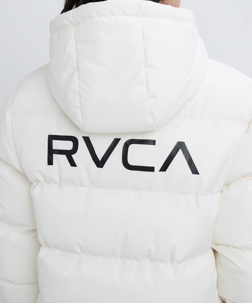 RVCA(ルーカ)の「RVCA レディース BALANCE PUFFER HD JACKET ジャケット 【2025年秋冬モデル】(ブルゾン・レディース・ブラック/サックスブルー/ホワイト系その他/オレンジ系その他・SMALL/MEDIUM/LARGE)」の7枚目の写真