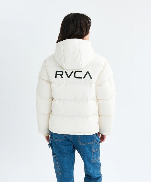 RVCA(ルーカ)の「RVCA レディース BALANCE PUFFER HD JACKET ジャケット 【2025年秋冬モデル】(ブルゾン・レディース・ブラック/サックスブルー/ホワイト系その他/オレンジ系その他・SMALL/MEDIUM/LARGE)」の5枚目の写真