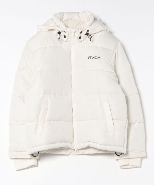 RVCA(ルーカ)の「RVCA レディース BALANCE PUFFER HD JACKET ジャケット 【2025年秋冬モデル】(ブルゾン・レディース・ブラック/サックスブルー/ホワイト系その他/オレンジ系その他・SMALL/MEDIUM/LARGE)」の8枚目の写真