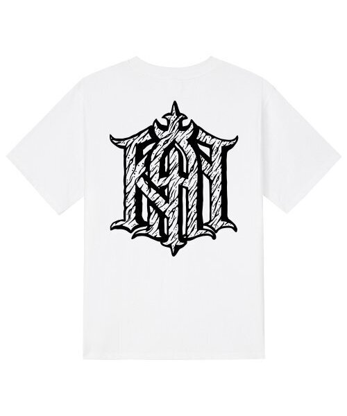 KAN6312(カン6312)の「KTW0177 オールドカン 半袖Tシャツ - ホワイト(Tシャツ/カットソー・メンズ・その他・SMALL/MEDIUM/LARGE/X-LARGE)」の1枚目の写真