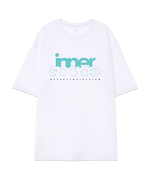 [オーバーサイズ]ヴィンテージインナースペース 13番手綿ラウンドネック半袖Tシャツ_ホワイト